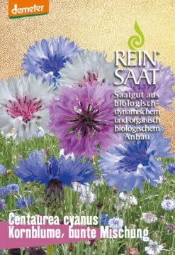 Kornblume Bunte Mischung | BIO Kornblumensamen Von Reinsaat