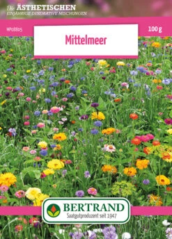 Blumenwiese Mittelmeer (100 G) | Blumensamen Von Bertrand
