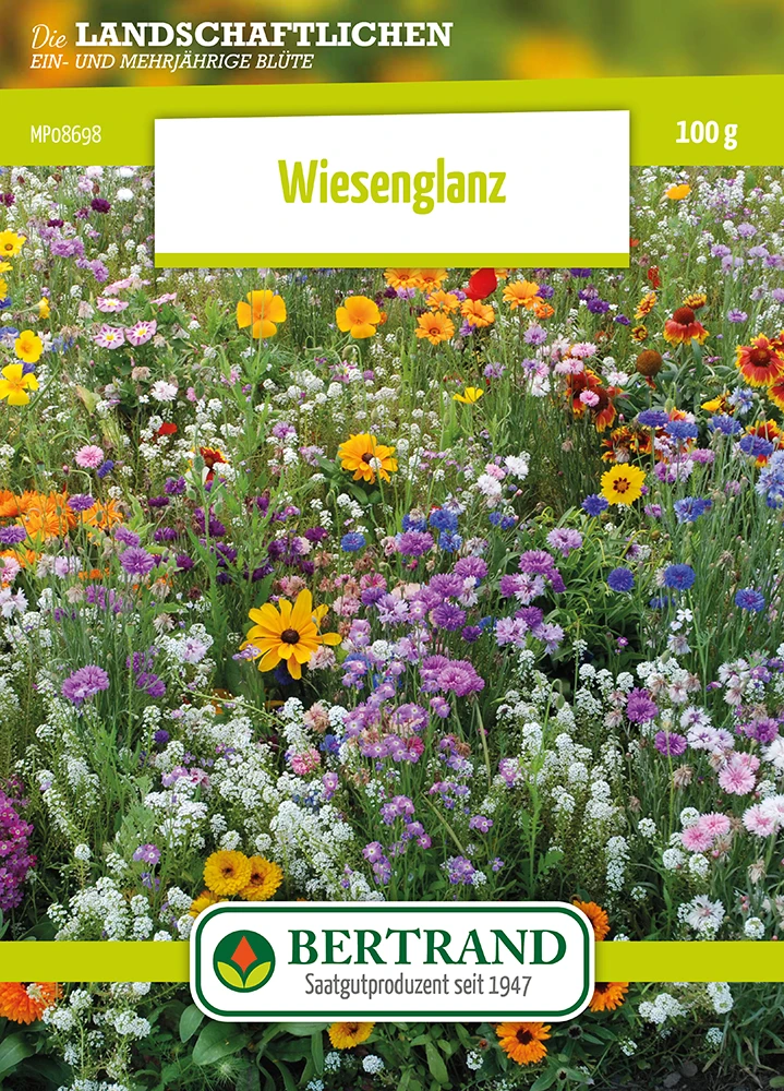 Blumenwiese "Wiesenglanz" (100 G) | Blumensamen Von Bertrand 3 Blumenwiese "Wiesenglanz" (100 G) | Blumensamen Von Bertrand