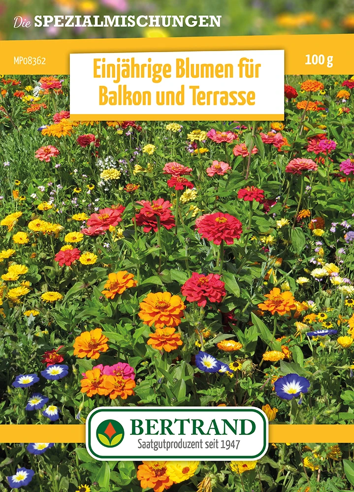 Blumenwiese Einjährige Blumen Für Balkon Und Terrasse (100 G) | Blumensamen Von Bertrand 3 Blumenwiese Einjährige Blumen Für Balkon Und Terrasse (100 G) | Blumensamen Von Bertrand