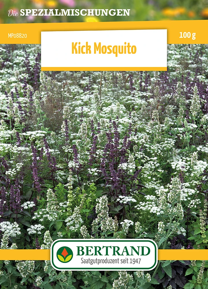 Blumenwiese Mückenschreck (100 G) | Blumensamen Von Bertrand 3 Blumenwiese Mückenschreck (100 G) | Blumensamen Von Bertrand