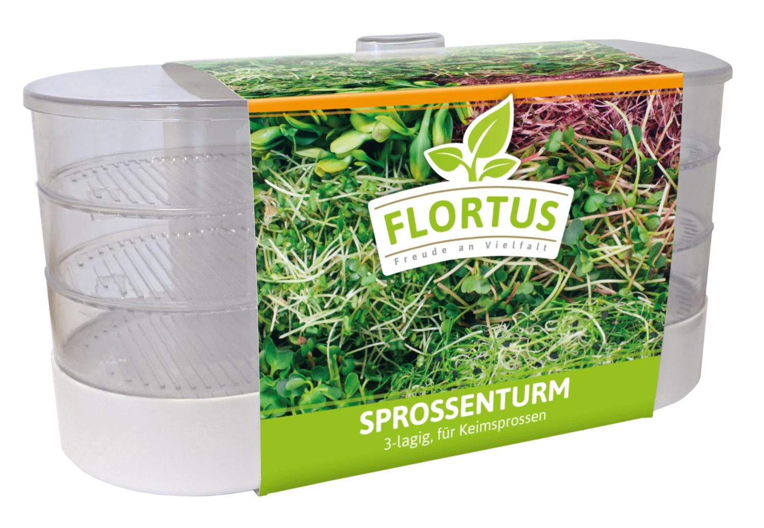 Sprossenturm | Keimgerät Von FLORTUS 3 Sprossenturm | Keimgerät Von FLORTUS