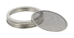 Sieb Und Ring Für Sprossenglas (750 / 1000 Ml) | Sprossengläser Von Eschenfelder