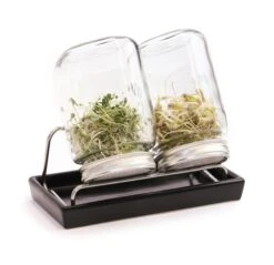 Sprossenglas-System II Anthrazit (1000 Ml) | Sprossengläser Von Eschenfelder