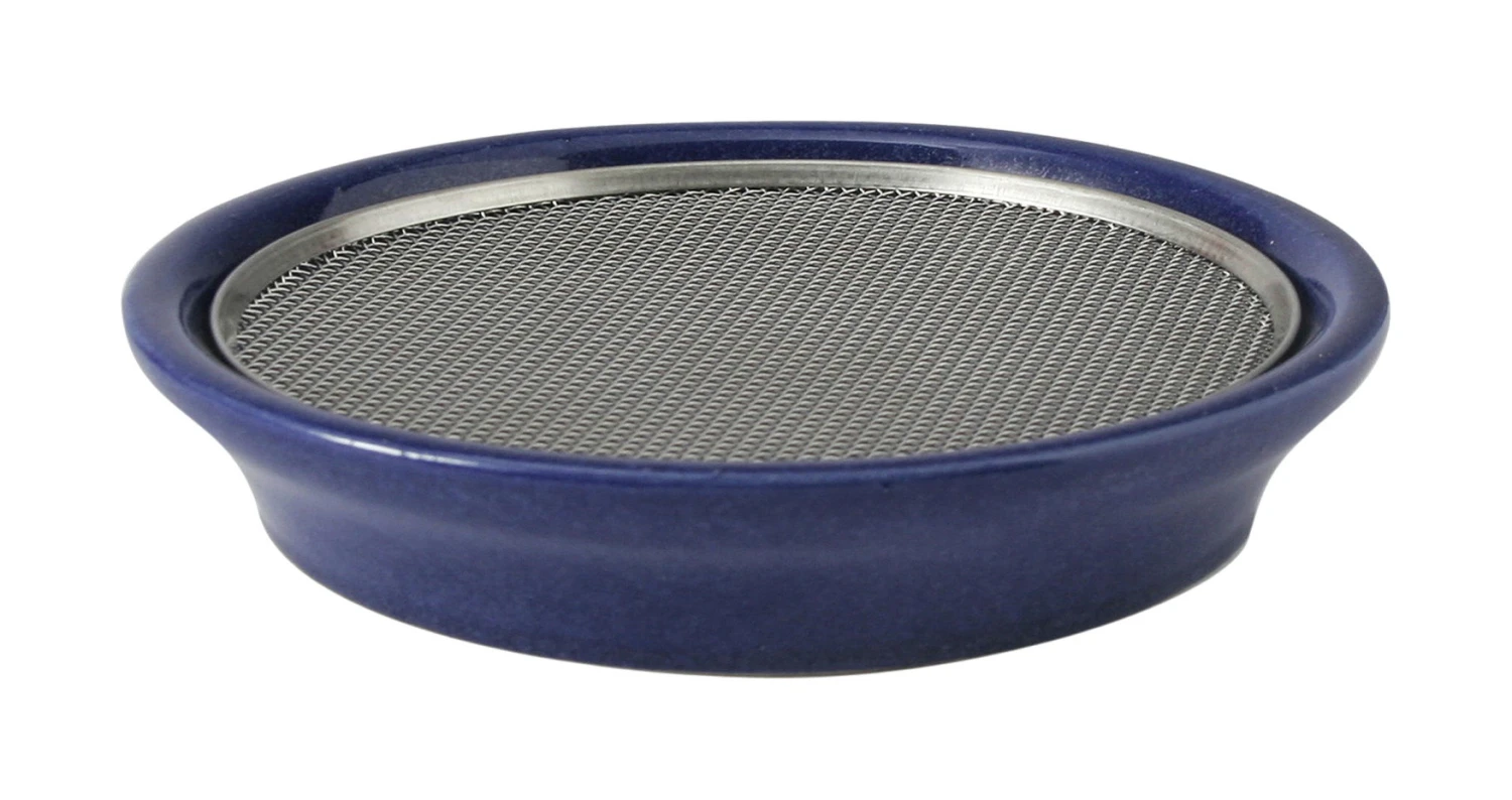 Kressesieb Metallic-blau (12 Cm) | Sprossensiebe Von Eschenfelder 4 Kressesieb Metallic-blau (12 Cm) | Sprossensiebe Von Eschenfelder – Bild 2