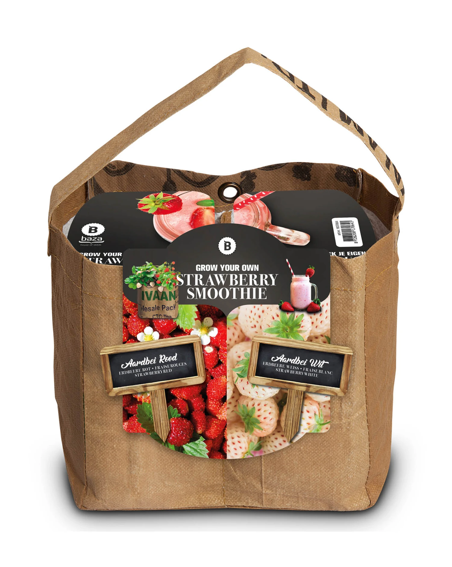 Duo-Garten Erdbeere | Anzuchtsets Von Baza 4 Duo-Garten Erdbeere | Anzuchtsets Von Baza – Bild 2
