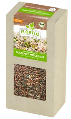 Keimsprossen Set "Mischungen" Mit 6 Sorten (1,2 Kg) | BIO Keimsprossen Von FLORTUS -Mohnsams Geschaft 551892 BIO Keimsprossen Set Mischungen mit 6 Sorten 1 2 kg 2000 0566 2