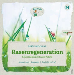 Rasenregeneration Pellets Schnellkeimende Gräser (300 G) | Blumensamenmischung Von Grüne Fee -Mohnsams Geschaft 552996 Rasenregeneration Pellets Schnellkeimende Graeser 300 g 19668 cp 0
