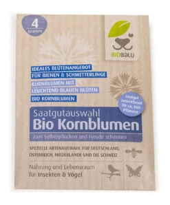 Kornblumen (4 G) | BIO Kornblumensamen Von Biobalu -Mohnsams Geschaft 554556 BIO Kornblumen 4 g BB1031 0