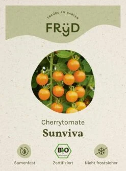 Fryd BIO Cocktailtomate Sunviva -Mohnsams Geschaft 559383 Fryd BIO Cocktailtomate Sunviva 3000 0072 0
